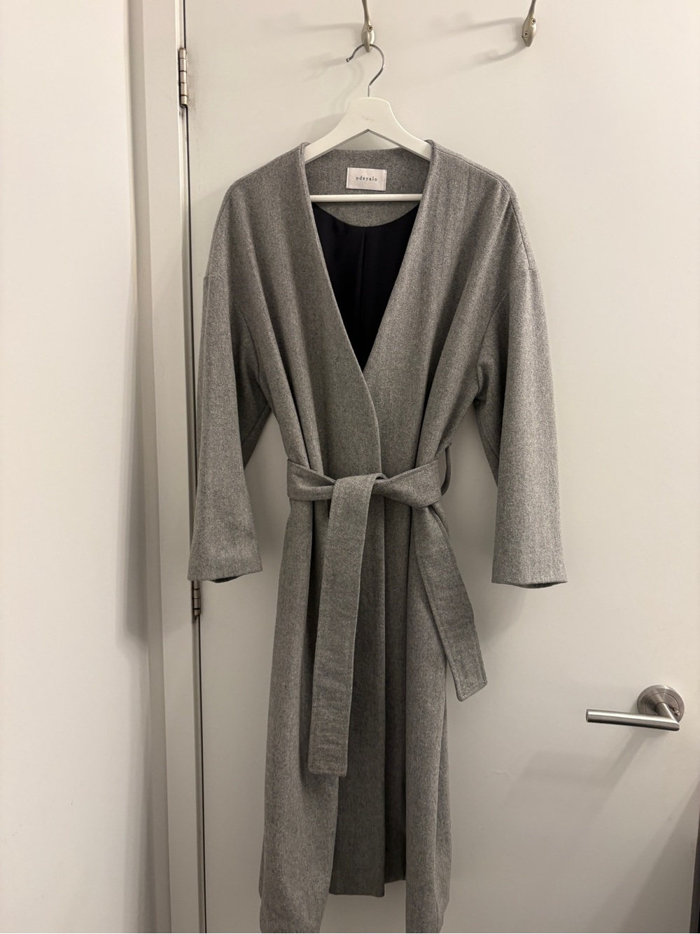 Odeyalo Wool Wrap Coat